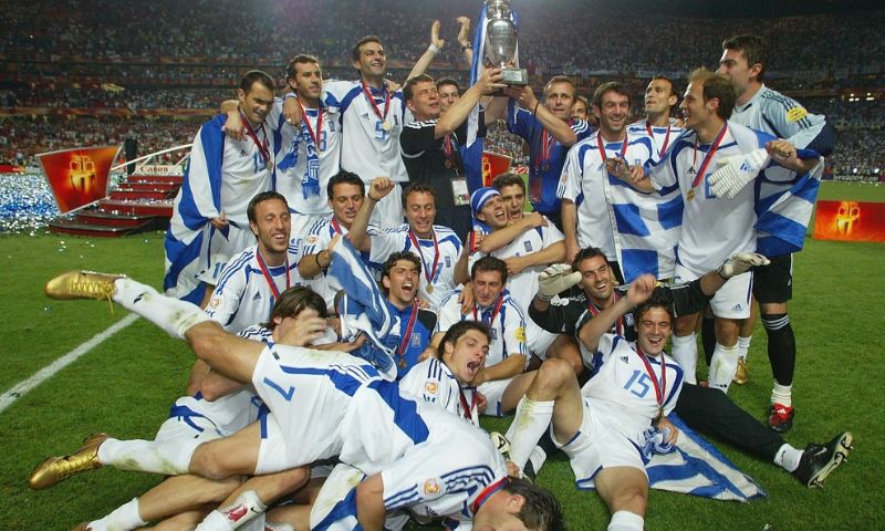 Hy Lạp đăng quang ngôi vô địch tại Euro 2004 